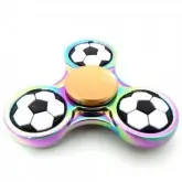 SPINNER ANTI STREES METAL PEQUENO 3 PONTAS FUTEBOL