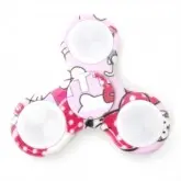 SPINNER HAND ANTI STRESS COM LED HELLO KITTY ROSA