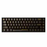 Teclado Gamer Redragon Castor Pro RGB Switch Hot-Swap Layout 65% Sem Fio Bluetooth Wirelees e Wired - Preto Transparente
