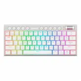 Teclado Gamer Redragon Horus Mini Pro K632W-Rgb-Pro Rgb Switch Red Layout 60% Wired - Branco