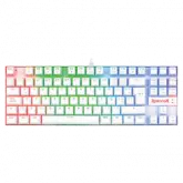 Teclado Mecânico Gamer Redragon Kumara K552W-RGB / Switch Redragon Blue / USA - Branco