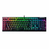 Teclado Razer Blackwidow V4 X RGB Switch Yellow Inglês - Preto