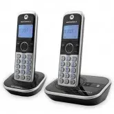 TELEFONE MOTOROLA GATE-4800R 2 BASES PRETO
