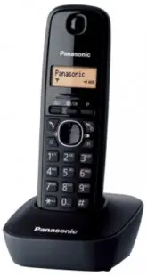 TELEFONE PANASONIC KXT-G1611 1.9G COM BINA-PRETO