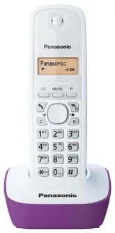 TELEFONE PANASONIC KXT-G1611 1.9G COM BINA-ROXO