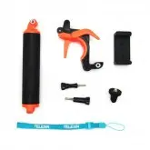 TELESIN MULTI FUNCAO CELL/GO PRO MNP-PTG -PRETO LARANJA