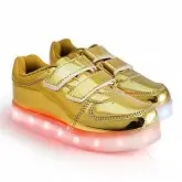 TENIS LED GATI KIDS TXL28 DOURADO NUMERO 28