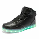 TÊNIS LED GATI KIDS TXL31 PRETO NÚMERO 26