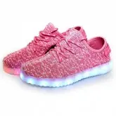 TENIS LED GATI KIDS TXL43 ROSA NUMERO 24