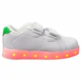TENIS LED GATI TXL-005 BRANCO COM VERDE NUMERO 27