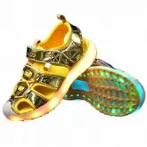 TENIS LED GATI TXL-146 DOURADO NUMERO 30