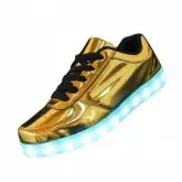 TENIS LED NUMERO 37 DOURADO