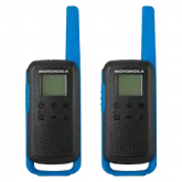 Walk Talk Motorola T-270 20MIL-40KM / Carregador USB / Bivol - Preto / Azul