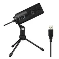 Microfone Fifine K669 Usb - Preto em Atacado Connect