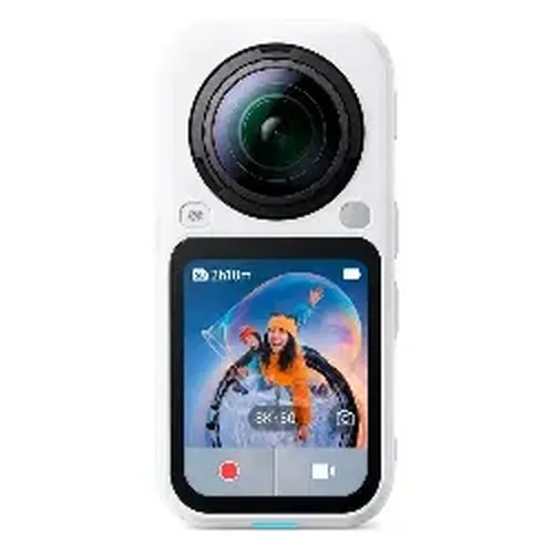 Câmera De Ação Insta360 X6 Essentials Bundle Cinsabxa 120Mp Wifi - Branco