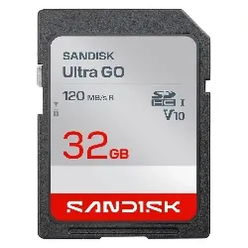 Cartão De Memória Sd Sandisk Ultra Go 32Gb 120Mbs - Sdsdugn-032G-Gn6In