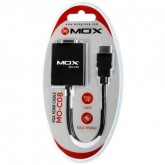 ADAPTADOR HDMI PARA VGA MOX MO-C08 3.5MM - PRETO