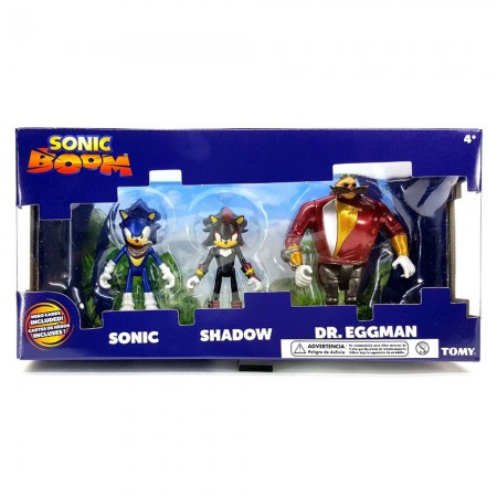 12 Bonecos De Ação Do Sonic Boom Rare Eggman Shadow