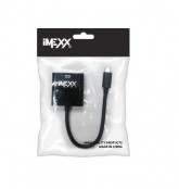 Adaptador Imexx IME-19867 Mini Display Port (M) a HDMI (F) - Black