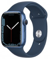 Apple Watch Serie 7 41mm GPS MKN13LL/A - Blue Aluminum - Abyss Blue Sport Band