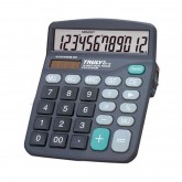 Calculadora Truly 837-12 12 Dígitos - Black