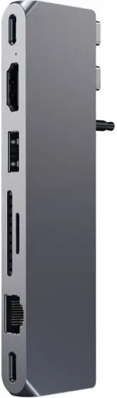 Hub Satechi USB-C Pro Max ST-UCPHMXM - Silver