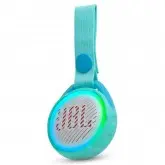 Speaker JBL JR POP com Bluetooth/Iluminação LED/IPX7/Bateria 600 mAh - Teal