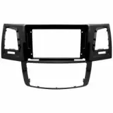 I-Panel Toyo Hilux 05/16 Black Piano Ar Dig/Analog 9