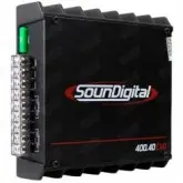 MODULO SOUNDIGITAL SD400.4 BLACK 4CH 400RMS (SEM GARANTIA)