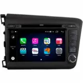 Mult Aikon X2 Android 8.1 Honda Civic 15/16 Preto Ak-36041C-Dsp