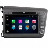 MULT AIKON X2 ANDROID 8.1 HONDA CIVIC 12/14 CINZA AK-36040C-DSP