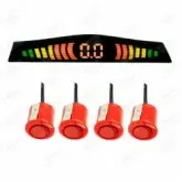 SENSOR ESTAC. AUDIUM PERFORMANCE APS-4 4 SENSORES (VERMELHO)