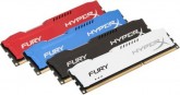 Mem Ram Kingston DDR3 4GB 1600MHZ HyperX FURY Blue Series p/PC