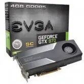 VGA PCIE EVGA 4GB GDDR5 GEFORCE GTX970 SUPERCLOCKED HDMI DVI-D DVI DISPLAYPORT