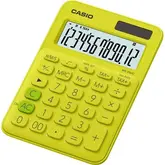 Calculadora Casio Ms-20Uc-Yg - 12 Dígitos - Amarillo