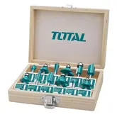Fresa Kit Router Total 8Mm 12Pcs