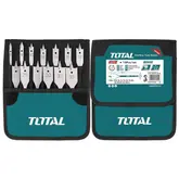 Juego De Brocas Planas Para Madera Total Tacsd70131 13Pcs