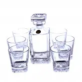 Juego De Whiskera Con Vasos 250Ml 7Pzs