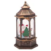 Lampada C/Luz Escenario Navideño 15Cmx8Cm