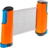 Red Retráctil Para Mesa De Ping Pong Naranja/Azul