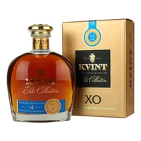 Conhaque Kvint 14 Anos Brandy Xo 700Ml Caixa Presente Bot Decanter em Casa Americana