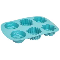 Forma De Silicone Turquesa em Casa Americana