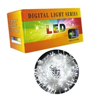 Luzes Pisca Pisca Natalina 400Led 36M Branco 110V em Casa Americana