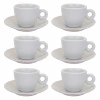 Xicara Para Café De Porcelana 70Ml em Casa Americana
