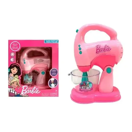 Batedeira De Brinquedo Barbie Com Luz E Som