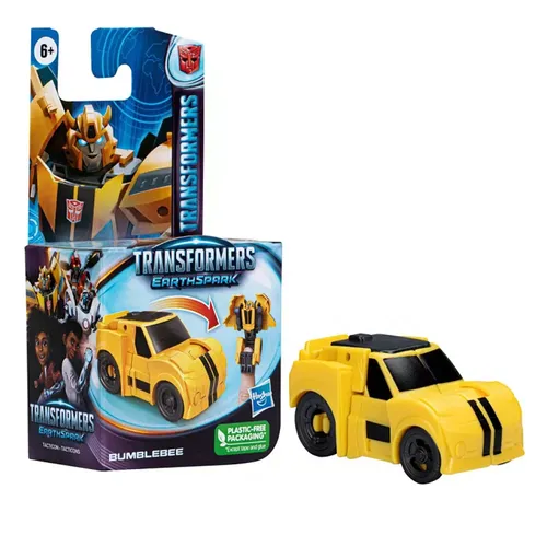 Figura Transformers Earthspark Tacticon Bumblebee 2 Em 1