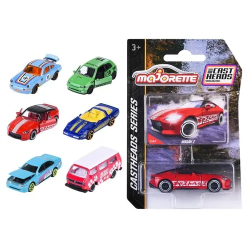 Veículo Diecast Majorette Castheads Variado
