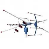 Antena UHF/VHF Quanta para TV Digital QTANT1000- Exterior