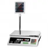 Balanca Comercial Megastar BC-209T 8 de Funcoes 40K (M1 A M8)-Branco