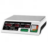 Balanca Digital Quanta BD-250 Comercial 5G~40KG Display LED Duplo Bivolt - Branco